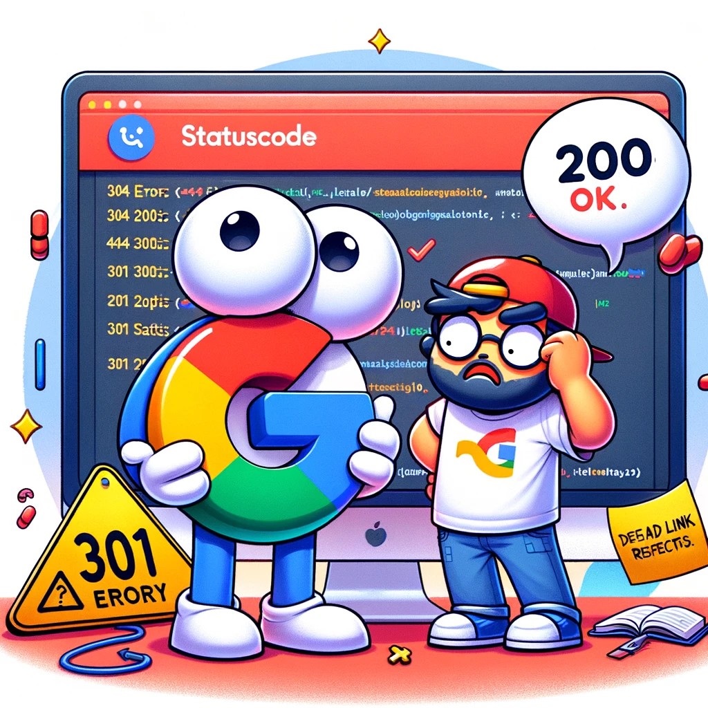 Google mag keine 404 Fehler, auch wenn der Link nicht mehr auf der Site vorhanden ist.