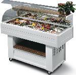 Nordcap Buffet f�r Fisch EUROPA FRESH FISCH 1420 Nussbaum dunkel