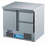 Cool Compact K�hltisch KT95-2R 1 Vollt�r + 2 Schubladen
