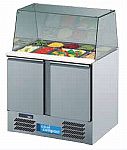 Cool Compact Saladette SV95 GN 1/1, mit Glasaufsatz