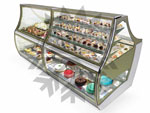ISA Kuchenvitrine Pagoda ARIA A220-H117-EXC