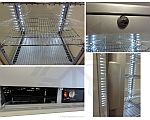 KBS Tischk�hlvitrine RT-78 LED Silber