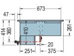 KBS Einbau Bain Marie Armonia GN 6/1 BM