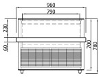 KBS Snow 20 Tiefk�hltruhe f�r Eis und Tiefk�hlprodukte