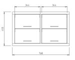 KBS Aufsatzk�hlvitrine VES 211 / VEU 208 Selbstbedienungsklappen