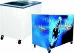 Esta K�hltruhe mit Glasschiebedeckel - BC 295 SG