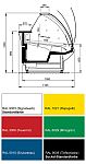 Nordcap Frischwarentheke Grazia 04 LDG 375