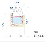 Nordcap Speiseeisvitrine Fiji 4