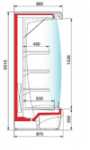 Nordcap Wandk�hlregal ARGUS 135-M FV