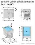 KBS Einbau Umluft Backwaren K�hlwanne Armonia EN 1/1