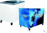 Esta K�hltruhe mit Glasschiebedeckel - BC 295 SG