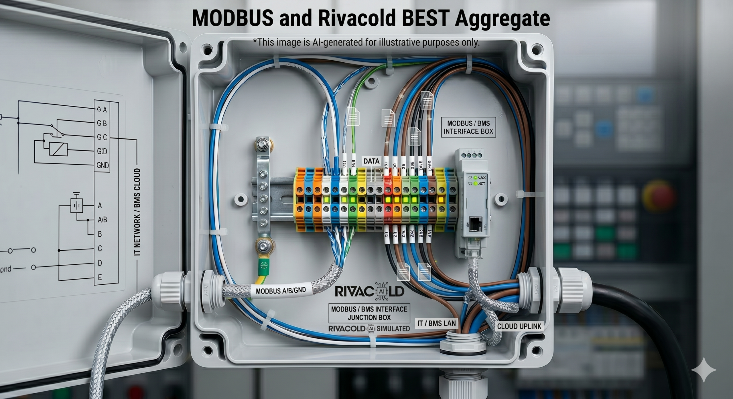 Beispiel für eine Modbus Anbindung bei Rivacold