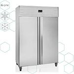 Tefcold-Edelstahl-Kühlschrank