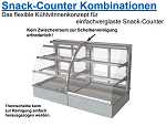 Wiha Kühlvitrine Snack-Counter 710 BE DT 1.5 rund