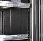 KBS Glastürkühlschrank 327 G Slim schwarz