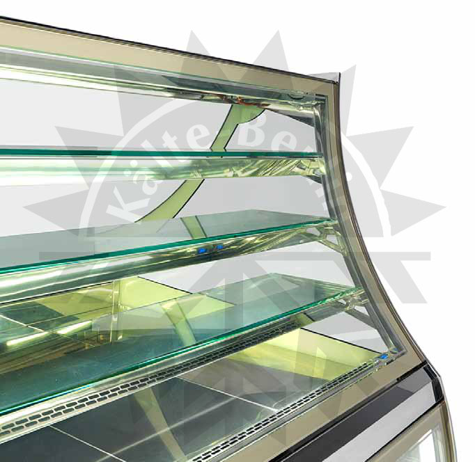 ISA Pagoda ARIA Kuchenvitrine Glasborde