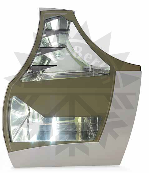 ISA Pagoda Aria Kuchenvitrine Seite