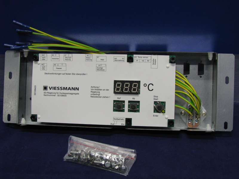 Bild 1: Elektronische Regelung Typ SE für Viessmann Huckepackaggregat