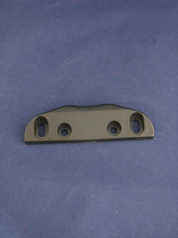 Bild 1: Schließblech für Drehhebelverschluß