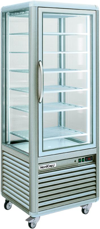 Bild 1: Nordcap Panoramatiefkühlvitrine GL 350 S