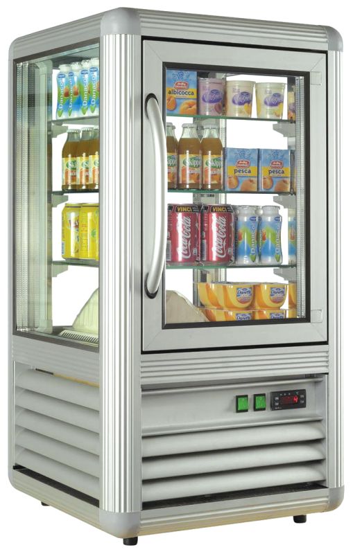 Bild 1: Nordcap Panorama-Kühlvitrine EB 100 V