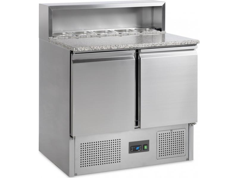 Bild 1: Esta Pizza-Tisch aus Edelstahl - PIZ 900