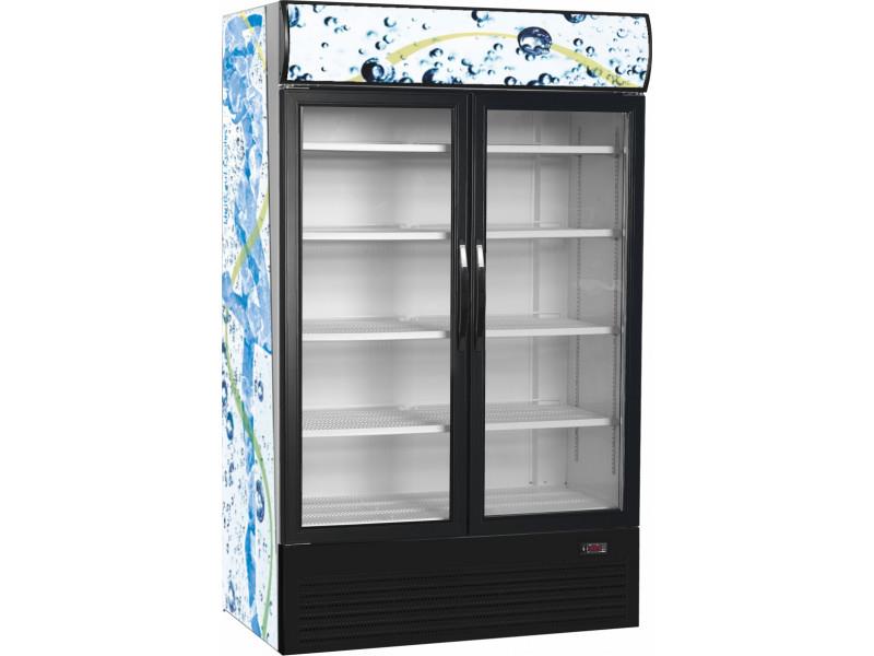 Bild 3: Esta Getränke-Kühlschrank mit Drehtüren HL 1200 GL