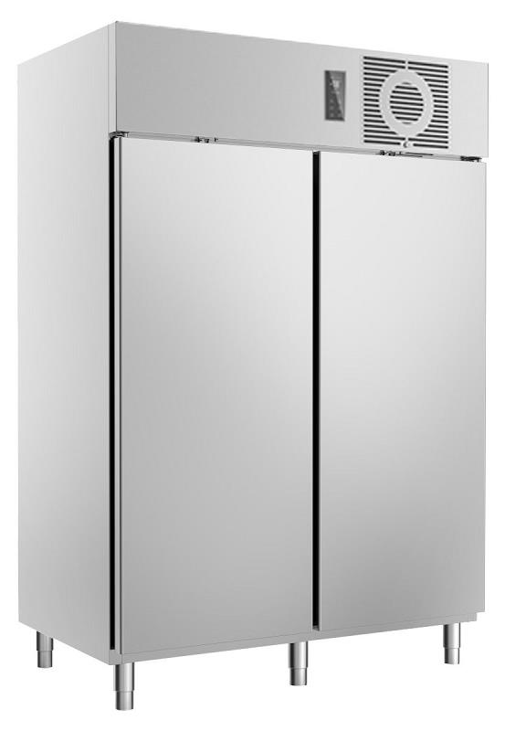 Bild 1: KBS Edelstahl Kühlschrank KU 1421