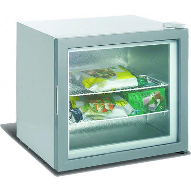 Bild 1: Esta Tiefkühlschrank mit Glastür- SD-46-E