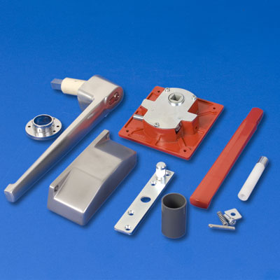 Bild 1: Viessmann Verschlusssystem Schiebetür DIN links