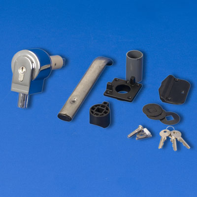 Bild 1: Viessmann Verschluss Presshebel verchromt