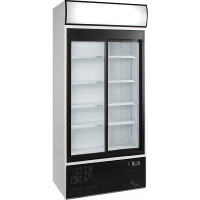 Bild 1: Esta Kühlschrank mit Glastüren SL 891 GL