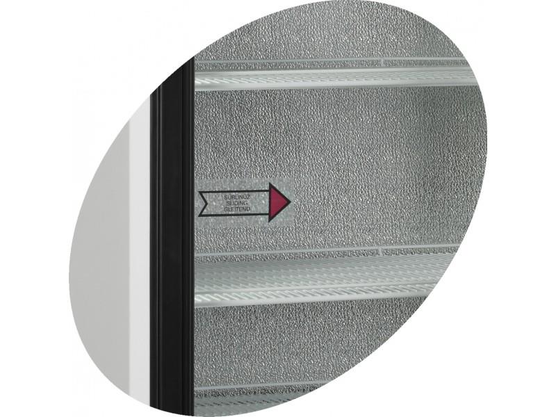 Bild 3: Esta Kühlschrank mit Glastüren SL 891 GL