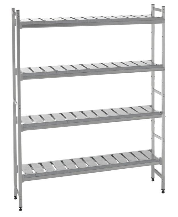 Bild 1: Regaleinrichtung für Kühlzellen EVO80-01 und EVO100-01