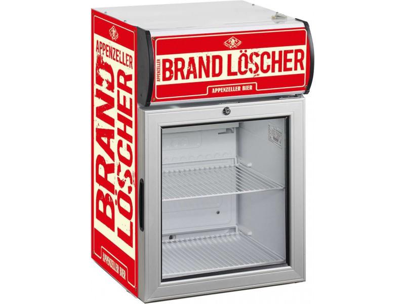 Bild 3: Esta Kühlschrank mit Glastür und Leuchtaufsatz - L 60 GL LED