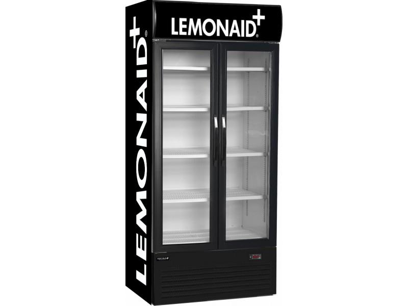 Bild 4: Esta Kühlschrank mit Glastüren HL 891 GL