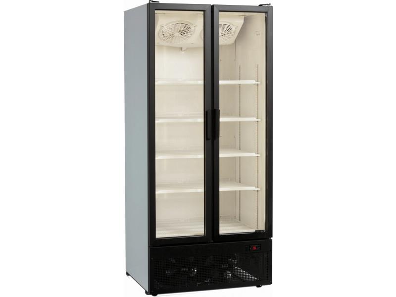 Bild 1: Esta Kühlschrank mit Glastüren HL 890 G