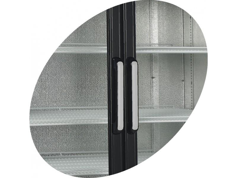 Bild 3: Esta Kühlschrank mit Glastüren HL 1950 GL