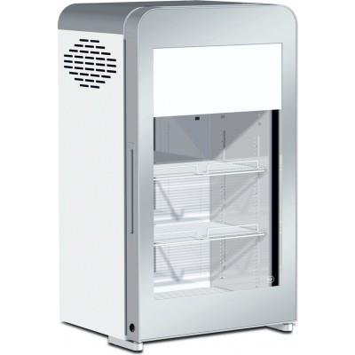 Bild 1: Esta Edelstahl Tiefkühlschrank mit Glastür SMART 3N