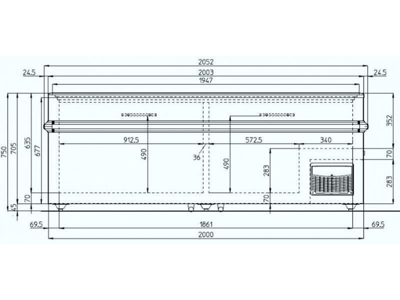 Bild 2: Iarp Jumbo-Tiefkühltruhe GT 250-S