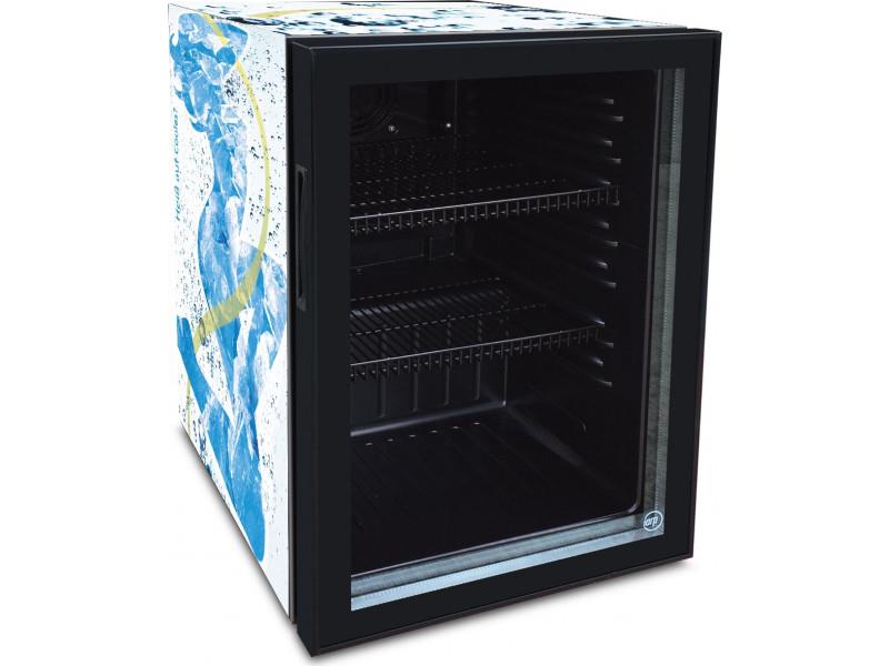 Bild 3: Esta Iarp Glastür Kühlschrank Counter 68-Black