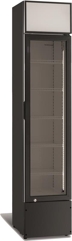 Bild 1: Esta Glastür Kühlschrank SD 216-Black