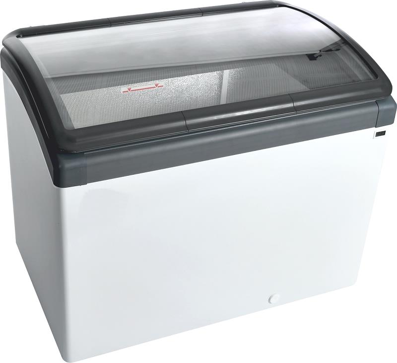 Bild 1: Esta Tiefkühltruhe mit Glas Klappdeckel Focus 106 V