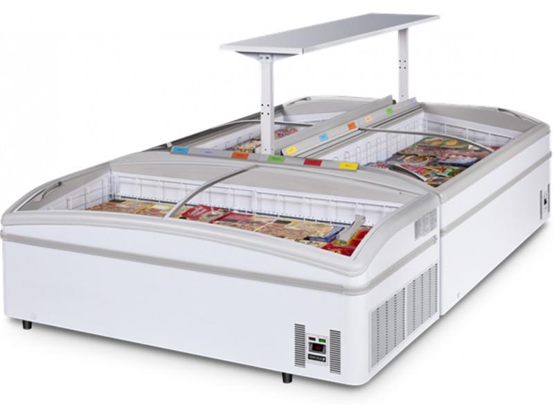 Bild 3: Esta Tiefkühltruhe mit Glasschiebedeckeln Shallow-250CF