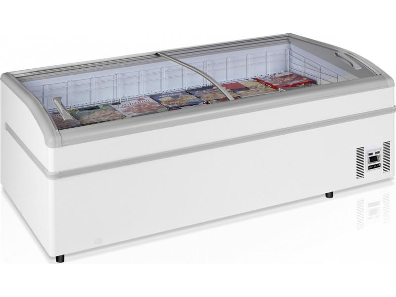 Bild 1: Esta Tiefkühltruhe mit Glasschiebedeckeln Shallow-200CF