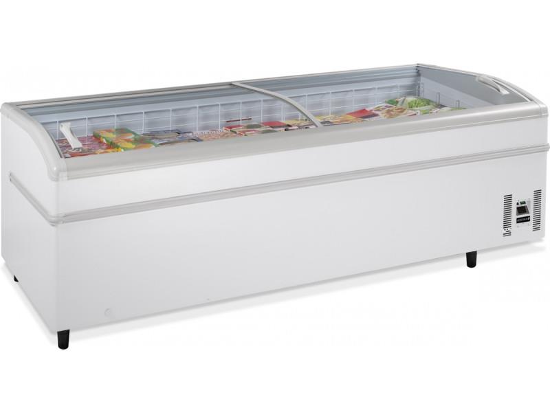 Bild 1: Esta Tiefkühltruhe mit Glasschiebedeckeln Shallow-250CF