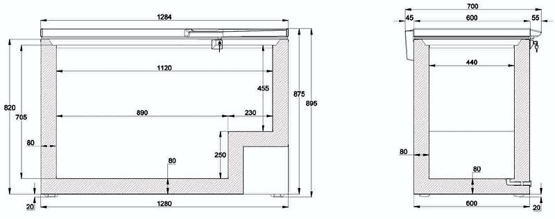 Bild 2: Esta Tieftemperaturtruhe SE30-45