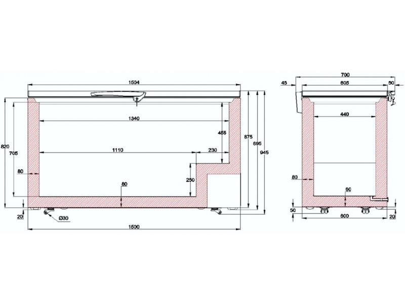 Bild 2: Esta Tieftemperaturtruhe SE40-45