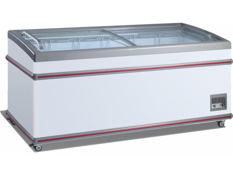 Bild 1: Esta Tiefkühltruhe mit Glasschiebedeckeln XS 701E