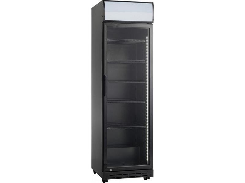 Bild 1: Esta Glastür Kühlschrank SD 420E-Black